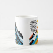 REGALO PERSONALIZADO PARA (NOMBRE) ERES FUERTE コーヒーマグカップ (中央)