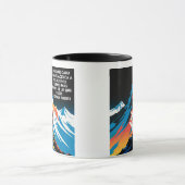 REGALO PERSONALIZADO PARA (NOMBRE) ERES FUERTE マグカップ (中央)