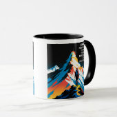 REGALO PERSONALIZADO PARA (NOMBRE) ERES FUERTE マグカップ (正面右)