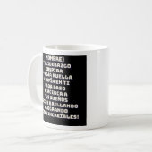 REGALO PERSONALIZADO PARA (NOMBRE) INSPIRACIÓN コーヒーマグカップ (正面左)