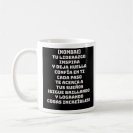 REGALO PERSONALIZADO PARA (NOMBRE) INSPIRACIÓN コーヒーマグカップ
