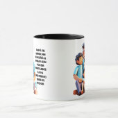 REGALO PERSONALIZADO PARA PAPA (NOMBRE) マグカップ (中央)