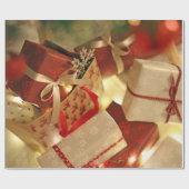 regalos de Navidad ラッピングペーパー (フラット)