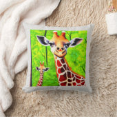 Regard de girafe クッション (ブランケット)