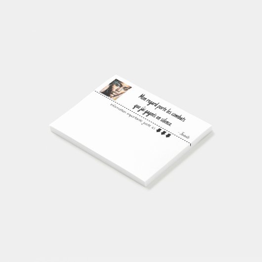 Regard pixelisé intense  ポストイット (アングル)