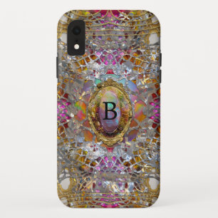 Regardez kaleidoscope XR保護カッコいいモノグラム iPhone XRケース