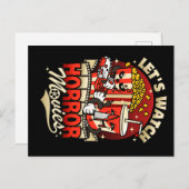 Regardons des films d'horreur - Collations ポストカード (正面/裏面)