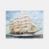 Regata Cutty Sark フリースブランケット (正面(横))