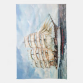 Regata Cutty Sark/Cutty Sark Tall Ships' Race キッチンタオル (縦)