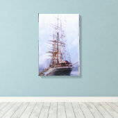 Regata Cutty Sark/Cutty Sark Tall Ships' Race キャンバスプリント (インサイチュ (ウッドフロア))