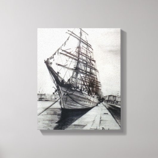Regata Cutty Sark/Cutty Sark Tall Ships' Race キャンバスプリント (正面)