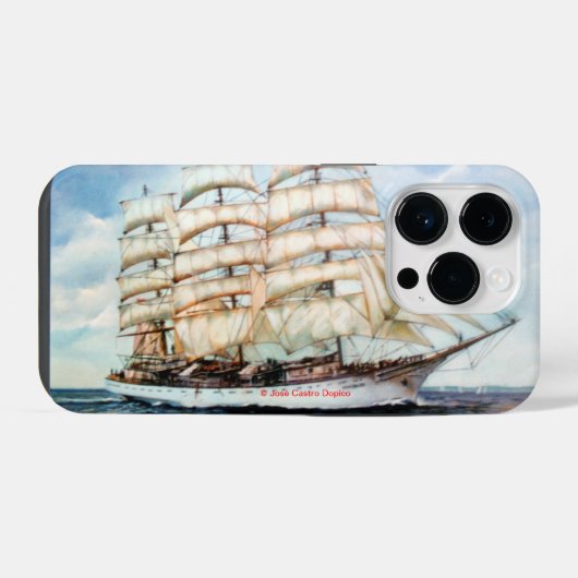 Regata Cutty Shark iPhoneケース (裏面横)