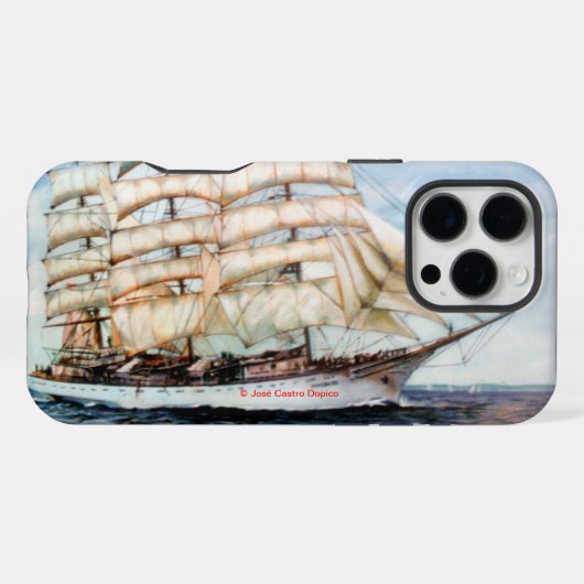 Regata Cutty Shark iPhoneケース (裏面横)