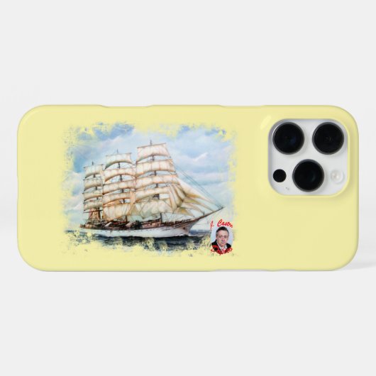 Regata Cutty Shark iPhoneケース (裏面横)
