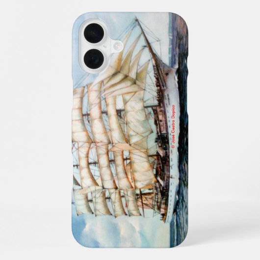 Regata Cutty Shark iPhoneケース (裏面)