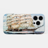 Regata Cutty Shark iPhoneケース (裏面横)
