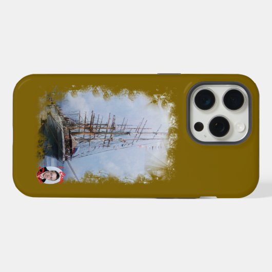 Regata Cutty Shark iPhoneケース (裏面横)