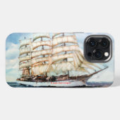 Regata Cutty Shark iPhoneケース (裏面横)