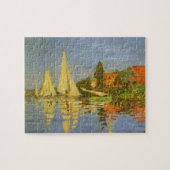 Regatta at Argenteuil by Claude Monet ジグソーパズル (横)