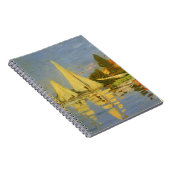 Regatta at Argenteuil by Claude Monet ノートブック (右側)