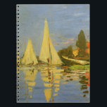 Regatta at Argenteuil by Claude Monet ノートブック<br><div class="desc">Regatta at Argenteuil (1872) by Claude Monet is a vintage impressionism fine art nautical painting. You can see the reflection of the sailboats in the lake water. A maritime seascape with a yacht or boat race on a sunny summer season day. About the artist: Claude Monet (1840-1926) was a founder...</div>