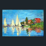Regatta At Argenteuil, Claude Monet ポスター<br><div class="desc">1873年、印象派のアーティストフランスのクロード・モネのアルジェンテウイルでレガッタ。クロード・モネは印象派の創始者フランスのの一人絵画であった。</div>