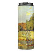 Regatta at Hampton Court Alfred Sisley Poster タンブラー (裏面)