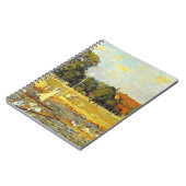 Regatta at Hampton Court Alfred Sisley Poster ノートブック (左側)