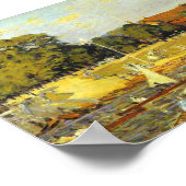 Regatta at Hampton Court Alfred Sisley Poster ポスター (角)