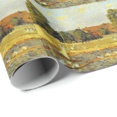 Regatta at Hampton Court Alfred Sisley Poster ラッピングペーパー (ロールコーナー)