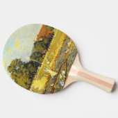 Regatta at Hampton Court Alfred Sisley Poster 卓球ラケット (横)