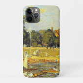 Regatta at Hampton Court Alfred Sisley Poster Case-Mate iPhoneケース (裏)