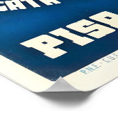 Regatta Boat Pisa Italy Racing Vintage Poster ポスター (角)