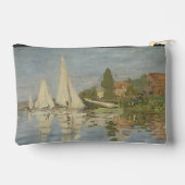 Regattas at Argenteuil, OIl Painting, Claude Monet アクセサリーポーチ (裏面)