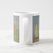 Regattas at Argenteuil, OIl Painting, Claude Monet ジャンボコーヒーマグカップ (裏面)