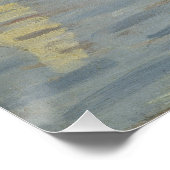 Regattas at Argenteuil, OIl Painting, Claude Monet ポスター (コーナー)