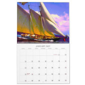 Regattas by Maurizia Falone Percivale Art Ph 2026 カレンダー (1月 2027)