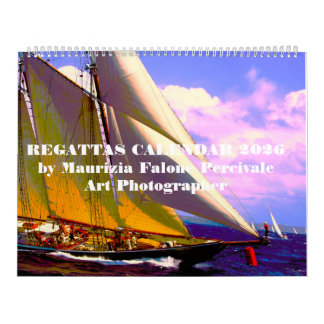 Regattas by Maurizia Falone Percivale Art Ph 2026 カレンダー