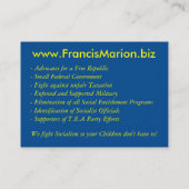 Regemental色 名刺 (裏面)