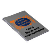 Regen flüssiger Sonnenschein mit Namen ノートブック (右側)