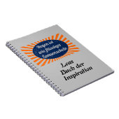 Regen flüssiger Sonnenschein mit Namen ノートブック (右側)