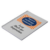 Regen flüssiger Sonnenschein mit Namen ノートブック (左側)