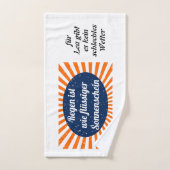 Regen flüssiger Sonnenschein mit Namen ハンドタオル (ハンドタオル)