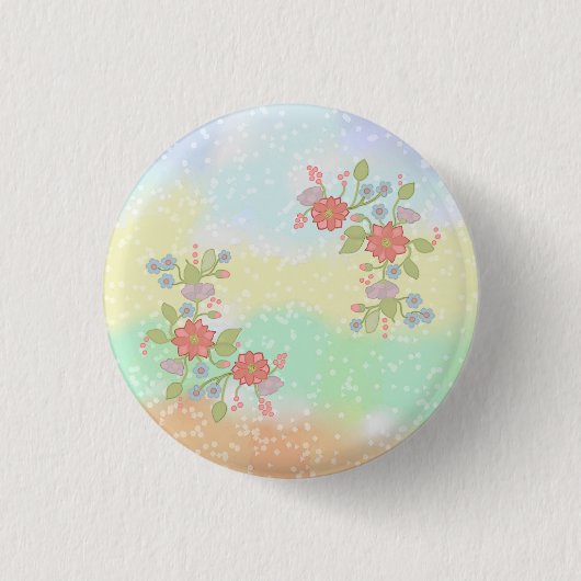 Regenbogenボタン 缶バッジ (正面)