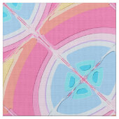 Regenbogen abstraktes buntes Stoffmuster ファブリック (クローズアップ)