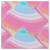 Regenbogen abstraktes Stoffmuster ファブリック (クローズアップ)