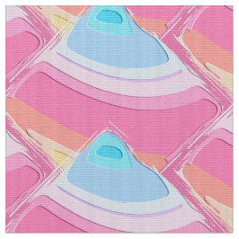 Regenbogen abstraktes Stoffmuster ファブリック