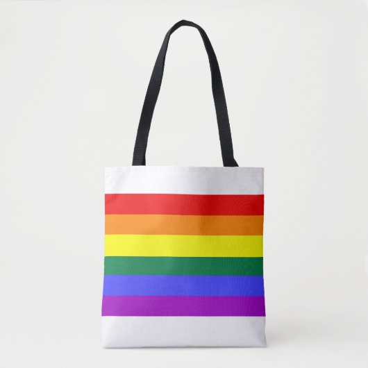 Regenbogen Flagge トートバッグ (正面)