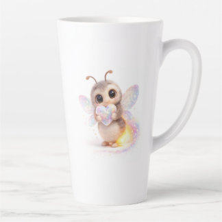 Regenbogen Glühwürmchen Tasse Kinder カフェラテマグ