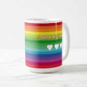  Regenbogen Jeanne de Sucrecoeur コーヒーマグカップ (正面右)